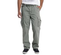 Unionbay Men's Survivor Iv Relaxed Fit Cargo Pant-Reg and Big and Tall Sizes Casual, Leaf, 32W x 34L