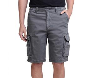UNIONBAY Men's Wyatt Stretch Cargo Short (40, Gray)