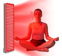 UNIONLINE LED Red Light for Full Body, 300 LED Lights - 5 Wavelengths Near Infrared & Red Light(97.5x30x10cm)