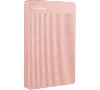 UnionSine External Hard Drive 1TB Ultra Slim Portable Hard Drive USB 3.0 HDD Storage Compatible for PC,Mac, Laptop, Xbox, Xbox one, PS4(Pink) HD2510