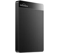 UnionSine HD2510 2TB USB 3.0 Ultra Slim Portable External Hard Drive HDD Compatible with PC, Mac, Laptop, Xbox, Xbox One, PS4 (Black)