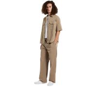 Unionville Pleated Work Trousers in Desert Sand