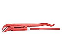 Unior, 1.1/2 Inch Curved Pipe Wrench 45 Degree 481/6 Price for 1 Each
