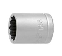 Unior 1/4" 12-Point Socket
