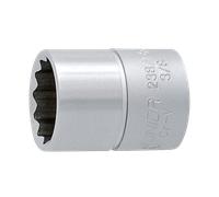 Unior 12-Edge Inch Size 3/8" Socket