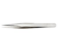 Unior 1348 Long Fine Flat Tip Precision Tweezers - 120 mm
