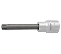 Unior 192/2ZXL Screwdriver Bit 1/2 Inch with Vielzahnpr Profile, Long, M12