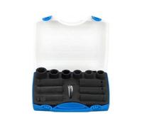 Unior 231/4PB3 1/2" Impact Wrench Set in Plastic Case 17-24/12"
