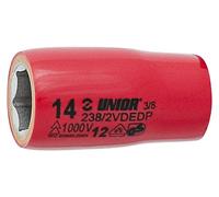Unior 238/2VDEDP 619164 3/8-Inch Protective Insulated Socket Spanner - Black