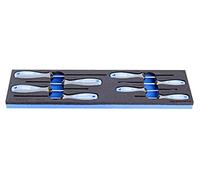 Unior 621292 621292 Set of 8 TBI Screwdrivers in Tray SOS-/8 Series 964ECO9