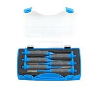 Unior 641/6HSPB Pin Punch with Hand Guard, Set of 2, 8/6 Inch