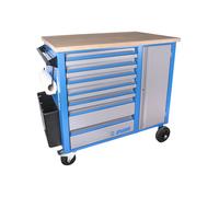 Unior Hercules Door Tools Cart 133l Blue One Size Blue / Silver