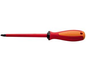 Unior 9616445 Insulated VDE-TBI Screw Driver, Ph2 x 100 mm