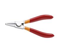 Unior External Lock Rings Pliers, Straight 140 X 3-10 Red