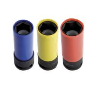 Unior Long-Model 1/2" Power Socket for Wheel Nuts