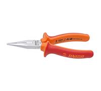 Unior Long Nose Pliers with Side Cutter 140 Red