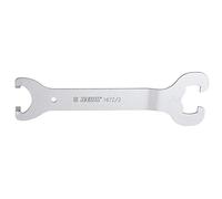 Unior Men's Adj. Cup Wrench, for Older Bb Models 1672/2 Wrench, Silver, One Size UK