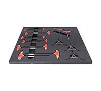 UNIOR Set Of Tools In Tray 1 For 2600b: Red