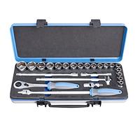 Unior Socket Set 1/2" in Metal Box - 190BI6P24