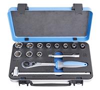 Unior Socket Set in Metal Case 1/2 Inch 1 Piece 1