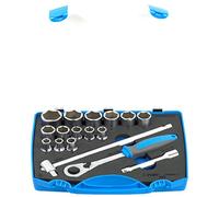 Unior Socket Spanner Assortment 1/2 inch in Plastic case, 1 Piece, 19