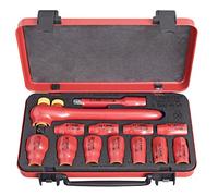 'Unior Spanner Set 1/2, Fully Insulated, 190VDEDP6P13B in Metal Case, 1 Piece