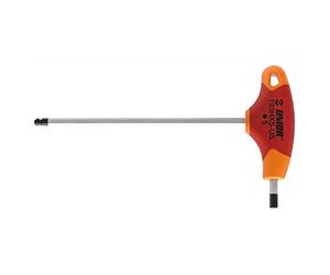 Unior Tool's Ball-End Hexagonal Screwdriver with T-Handle 5 Red Head