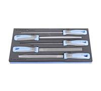 Unior U621081 Set of Bastard Files in SOS Tool Tray