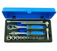 Unior URT501 Socket Set - Silver/Blue