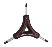 Unior Y Ball End Hex Wrench 4x5x6 Red