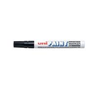 Uni Paint Marker Medium Bullet Tip Black PK12
