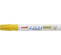 Uni Paint Marker Medium Bullet Tip Yellow PK12
