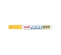 Uni Paint Marker Medium Bullet Tip Yellow PK12