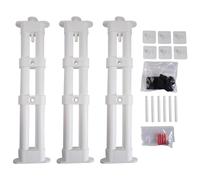 Unipanel Bath Panel Fixing 3 Pack - Universal Fit for All Bath Panels & Heights, Easy Installation for Securing Bath Side Panels in Any Bathroom