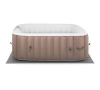 Uniprodo Inflatable Hot Tub - 900 L - 6 people - 130 nozzles - beige/white UNI_POOLS_16