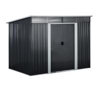Uniprodo Metal Tool Shed - 260 x 195 x 202cm UNI_SHED_03