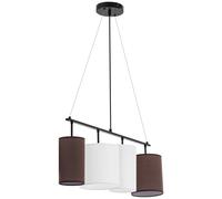 Uniprodo Pendant Light - 4 light sources - fabric shades UNI_LD_12