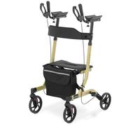 Uniprodo Walking Frame - Champagne - 136 kg - 1050 - 1150 mm UNI_ROLL_05 F