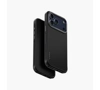 UNIQ Aramid Fiber Slim Case for iPhone 17 Pro (Carbon Black) KEVA Minimalist Business Phone Case