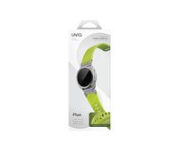 UNIQ FLUO for Garmin Watch Band 22mm - Magnetic Silicone Strap with Removable Connector, Secure Adjustable Fit for Garmin Smartwatch - Lime Green