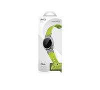 UNIQ FLUO for Garmin Watch Band 26mm - Magnetic Silicone Strap with Removable Connector, Secure Adjustable Fit for Garmin Smartwatch - Lime Green