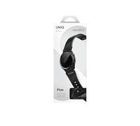UNIQ FLUO for Garmin Watch Band 26mm - Magnetic Silicone Strap with Removable Connector, Secure Adjustable Fit for Garmin Smartwatch - Black