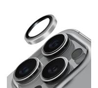 UNIQ iPhone 16 pro & Pro Max Lens Protector (Sonic Silver) | Uniq OPTIX Sapphire Camera Lens Protector