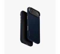UNIQ KEVA Edge iPhone Air Case (Trance Blue) | Ultra Slim Kevlar Aramid Fiber Phone Case