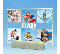Uniqicon Father's Day Gifts for Dad, The Best Personalised Birthday Presents from Daughter Son for Daddy with Photo Frame, First Fathers Day Memorial Photo Gifts for Daddy from Baby
