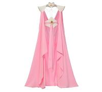 UniqKaliber Medieval Elven Cloak for Women Full Length Fairy Cape Off Shoulder Capelet Renaissance Cosplay Costume