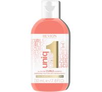 UniqOne - Vegan Sulfate-Free Shampoo for Curly, Wavy, and Coily Hair with 10 Be