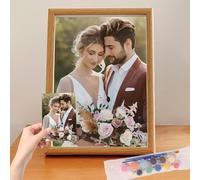 Uniqora Custom Paint by Numbers,Personalised Paint by Numbers Kits for Adults Beginners, Customized Painting by Numbers,Gifts for Family,Couple, Friends,Pets,Home Decor