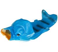 Uniqstore Sandals Tricky Fish Funny Flops Slippers Fish Slippers Creative Fish Style Beach Shoes Simulation Fish Beach Slippers for Men Women Kids Unusual Gifts Blue