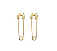 Unique 1 Pair Earrings Punk Silver Pin Earrings All-match Small Pin Ear Studs Jewelry Gifts Press Studs Snap Fasteners No Sewing